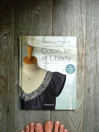 Livre Coton, Lin et Liberty Astrid Le Provost