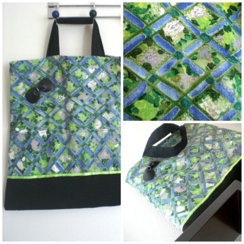 tote bag collage