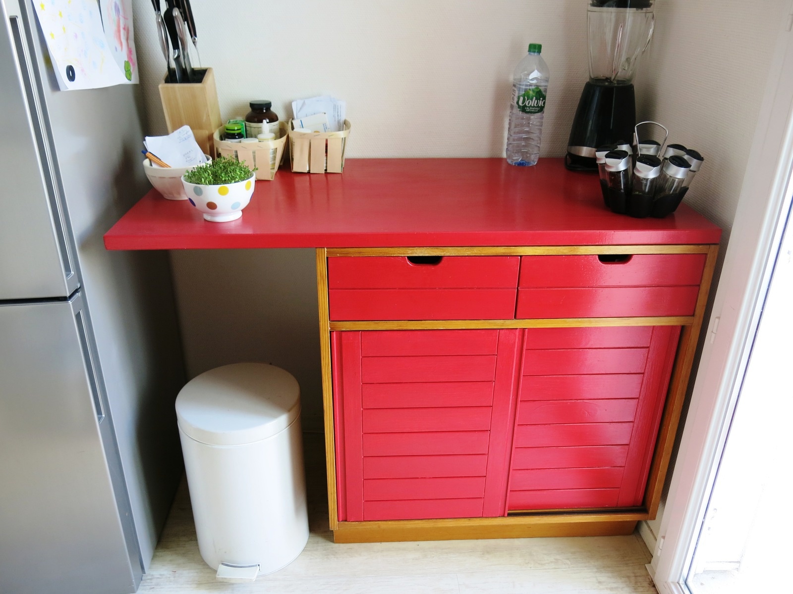 Mon comptoir de cuisine repeint | Pimprelys, Blog DIY & Récup