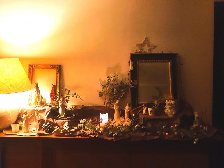 Crèche pimprelys 2025 clair obscur