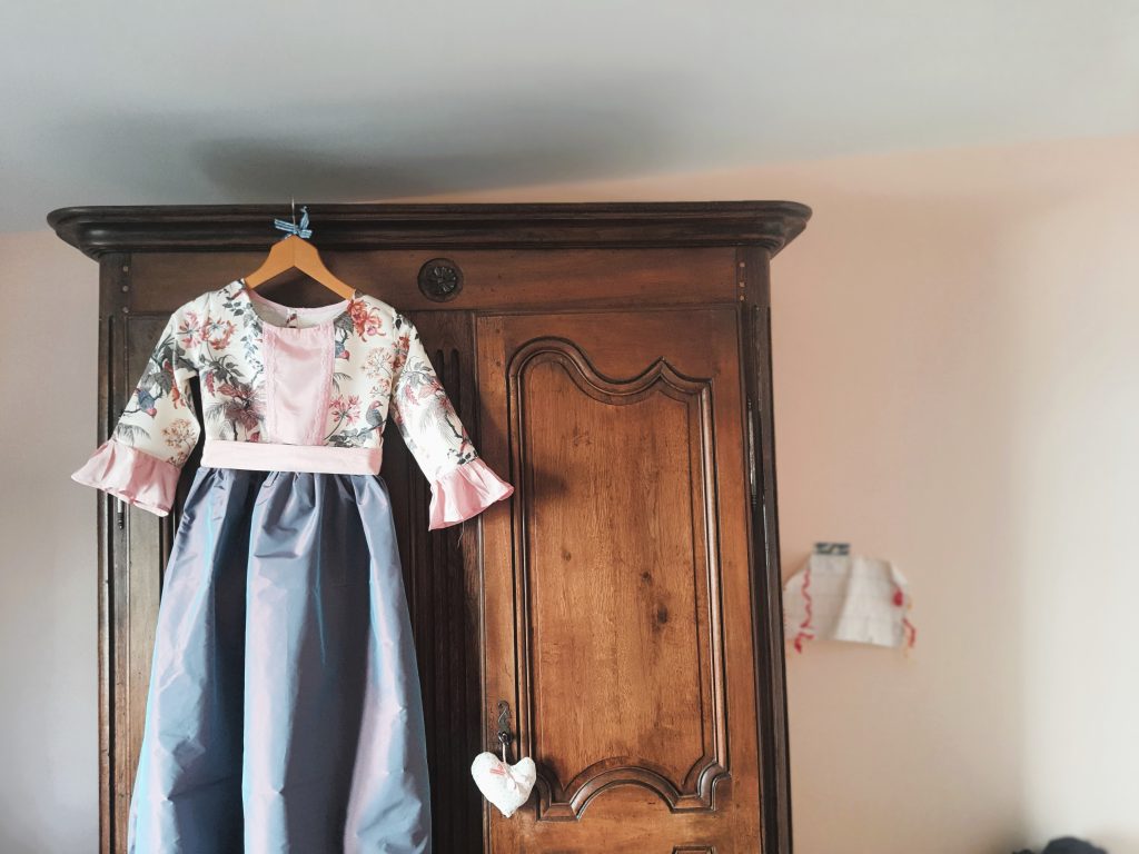 robe de déguisement cousu main